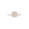 Bague 49 Pomellato - Bague Nudo Or Blanc Quartz Laiteux Diamants 58 Facettes 1