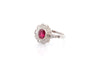Bague 53 Bague Platine Emeraude Diamants 58 Facettes 25160