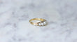 Bague 53 Bague jarretière perles et diamants 58 Facettes