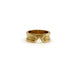 Bague 47 CARTIER - Vintage Gold Double C Ring 58 Facettes