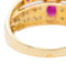Bague 54 Bague Or jaune Rubis 58 Facettes 2711713CN