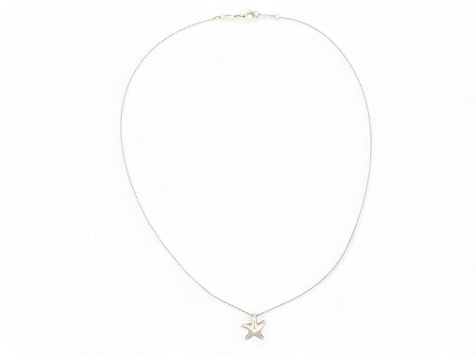 collier tiffany pendentif etoile de mer 26195306 argent & diamant 58 Facettes 269931