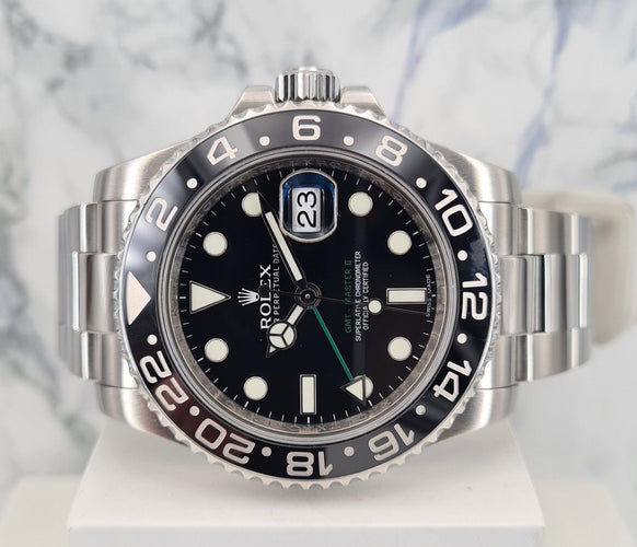 Montre ROLEX GMT-Master II Céramique 58 Facettes 116710-1-1-1