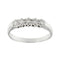 Bague Riviera avec diamants de 0,35 ct