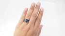 Bague 61 CHANEL - Bague souple ULTRA or blanc, céramique noire 58 Facettes 32721