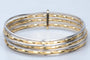 Bracelet Bracelet semainier en or blanc et jaune 58 Facettes brsemainier-105