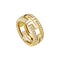Bague 52 Bague Bulgari, "Parentesi", or jaune et diamants. 58 Facettes 35005