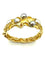 Bracelet GILBERT ALBERT. Bracelet or jaune 18K et perles 58 Facettes