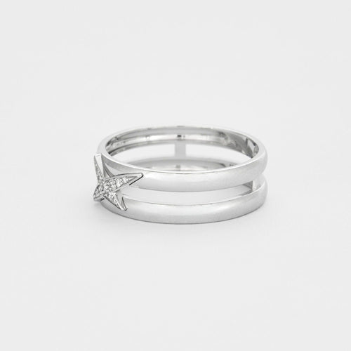 Bague 57 Bague Mauboussin "Etoilement Divine" diamants 58 Facettes