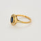 Bague 58 Bague or jaune, saphir et diamants 58 Facettes ALE42764