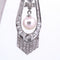 Boucles d'oreilles Boucles d'oreilles Art Déco en or blanc, perles et diamants 58 Facettes