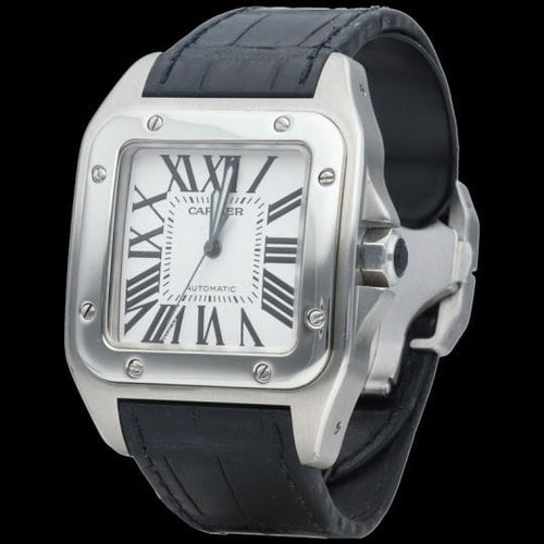 Montre Cartier Montre Santos 100 Xl 58 Facettes MT44350
