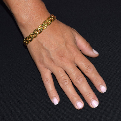 Bracelet vintage en or jaune