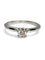 Bague 51 Solitaire 1895 en platine de Cartier 58 Facettes 1180