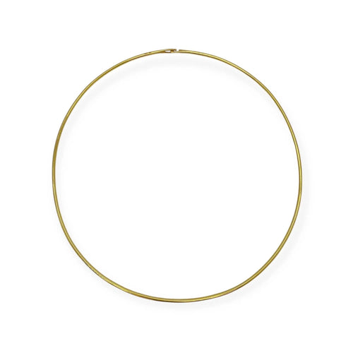 Collier Collier jonc or jaune 58 Facettes 330085038