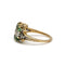 Bague 47 Bague - Or jaune, diamants et émeraudes 58 Facettes 1092