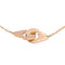 Bracelet Dinh Van Bracelet Menottes Or rose 58 Facettes 3946313RV