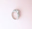 Bague 54 Bague Fleur or blanc diamants 58 Facettes AA 1654
