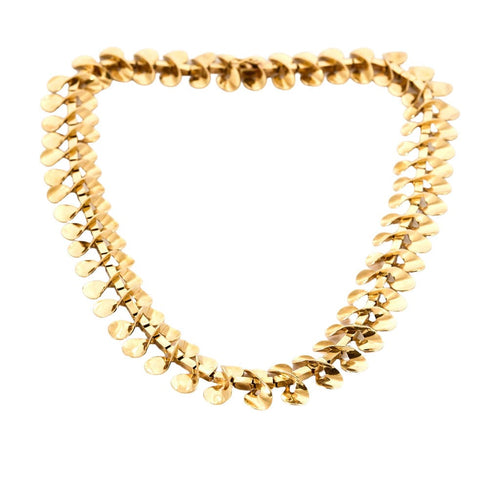 Collier Collier ou jaune 58 Facettes LIS1993