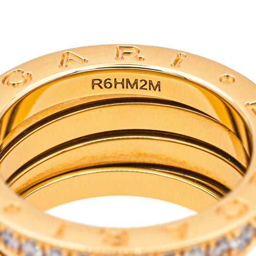 Bague 52 Bulgari Bague B.Zéro1 Or rose Diamant 58 Facettes 4173769RV