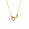 Collier Collier or jaune et or blanc 58 Facettes