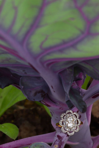 Bague 52 Élégance victorienne : une bague de fiançailles en diamant, vers 1900 58 Facettes 18085-0030