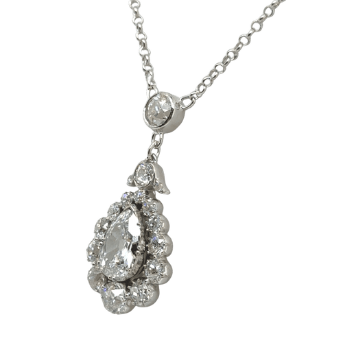 Pendentif Pendentif Or blanc - Diamant 58 Facettes 1.0000685/1