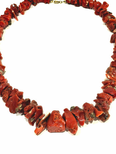 Collier Collier Corail Rouge 58 Facettes
