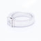 Bague 53 Bague en or blanc avec diamants 58 Facettes N102929EJ