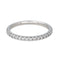 49.5 Bague Alliance  américaine Or blanc Diamant 58 Facettes 4402303CN