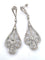 Boucles d'oreilles Boucles d'oreilles en platine serties de diamants 58 Facettes