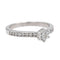 Bague 51 Bague Solitaire Or blanc Diamant 58 Facettes 3384912CN