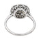 Bague 51 Bague  Marguerite Platine, Or blanc Diamant 58 Facettes 3789789CN