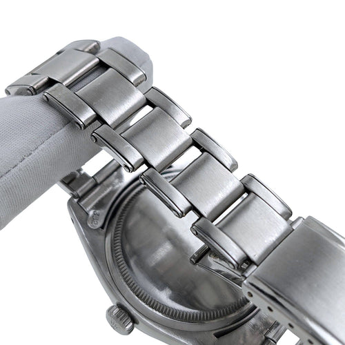 Bague Rolex Explorer 6610 Gilt Chapter Ring 1958 Stainless Steel Oyster Case Cross Crown 58 Facettes