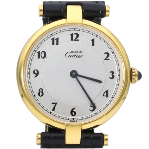 Montre Cartier Montre Must De Cartier Vermeil 58 Facettes MT41221