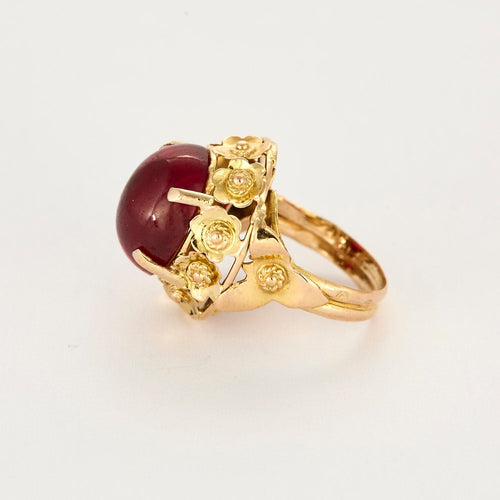 Bague 53 Bague Or Jaune Rubicelle 58 Facettes LP1260/BET