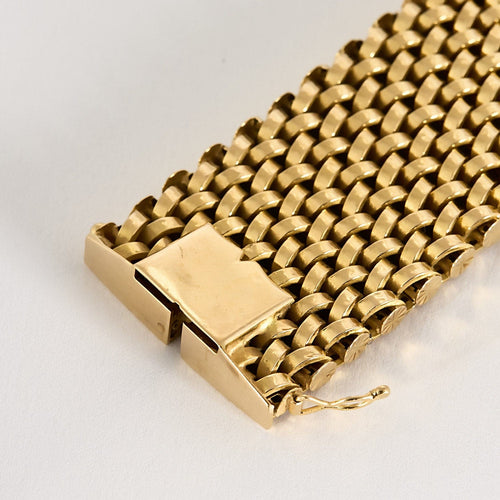 Bracelet Bracelet en or jaune 58 Facettes SQU3772