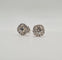Boucles d'oreilles Boucles d'oreilles or blanc serties de diamants 58 Facettes