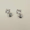 Boucles d'oreilles Clous d'oreilles diamants 0.80ct 58 Facettes