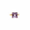 Bague 60 Bague en or jaune et amethyste taille princesse 58 Facettes CAE-RI-PRIN-YGAM