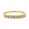 Bague 58 Bague Dmi alliance Or jaune Diamant 58 Facettes 4207956CN