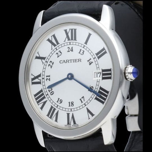 Montre Cartier Montre Ronde Solo De Cartier 36Mm Quartz 58 Facettes MT44204