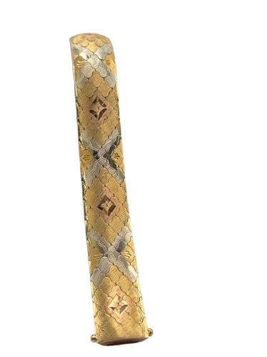 Bracelet Bracelet tapis vintage en or jaune 58 Facettes