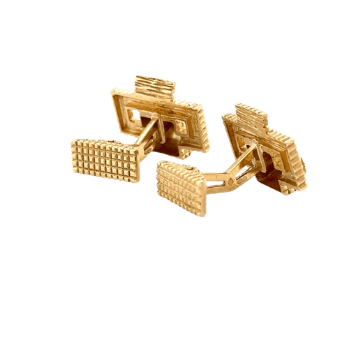 Boutons de manchette Boutons de manchette en or jaune 58 Facettes 681/19