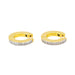 Boucles d'oreilles Boucles d'oreilles Créoles Or jaune, Or blanc Diamant 58 Facettes 3491264RV