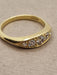 Bague 44 Bague anglaise en or jaune et diamants taille ancienne 58 Facettes