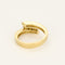 Bague 54,5 Bague en or jaune et diamants 58 Facettes B250528