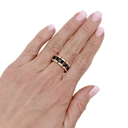 Bague 52 Bague CHANEL, "Ultra" or jaune et céramique. 58 Facettes 34571