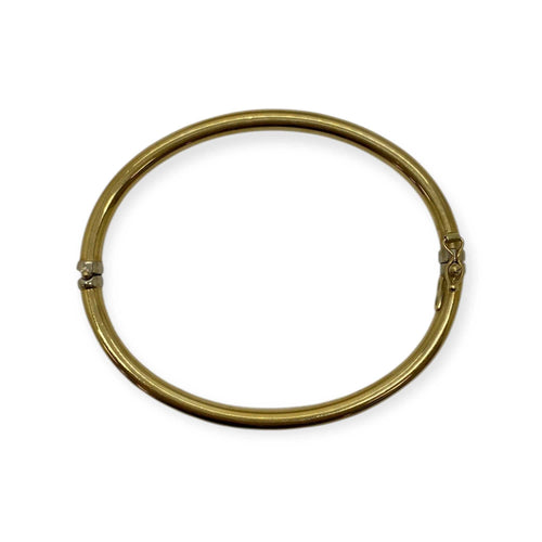 Bracelet Bracelet jonc ovale à ouverture en or 750 58 Facettes 330089756