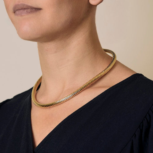 Collier Collier Tork en or jaune 58 Facettes PER1693